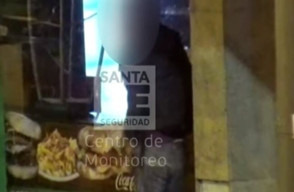 Video: Estaban robando, fueron captados por las cámaras de seguridad y quedaron detenidos