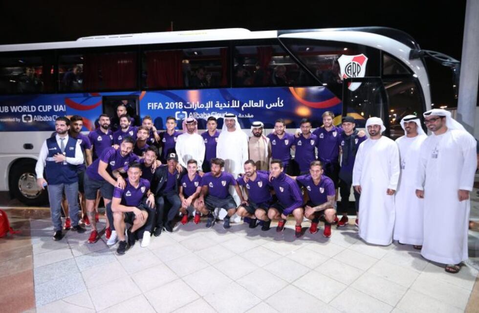 De Madrid a Al Ain, sin escalas: River llegó a Emiratos Árabes para disputar el Mundial de Clubes