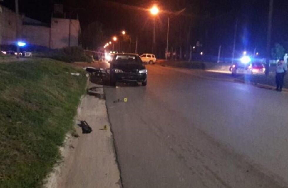 Trágico choque se llevó la vida de otro motociclista en Río Cuarto