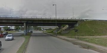 Robo de moto en Circunvalación y San Martín\u002E (Street View)