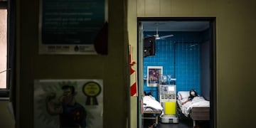 Por el aumento de casos de coronavirus, Cipolletti se quedó sin camas de terapia intensiva