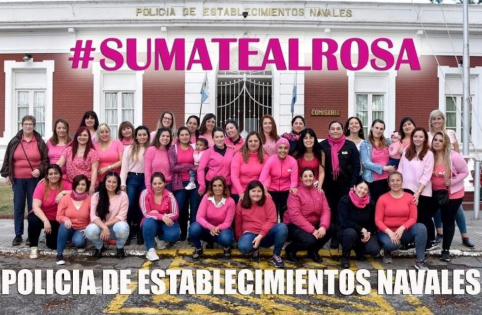 Punta Alta se "Suma al rosa" contra el cáncer de mama