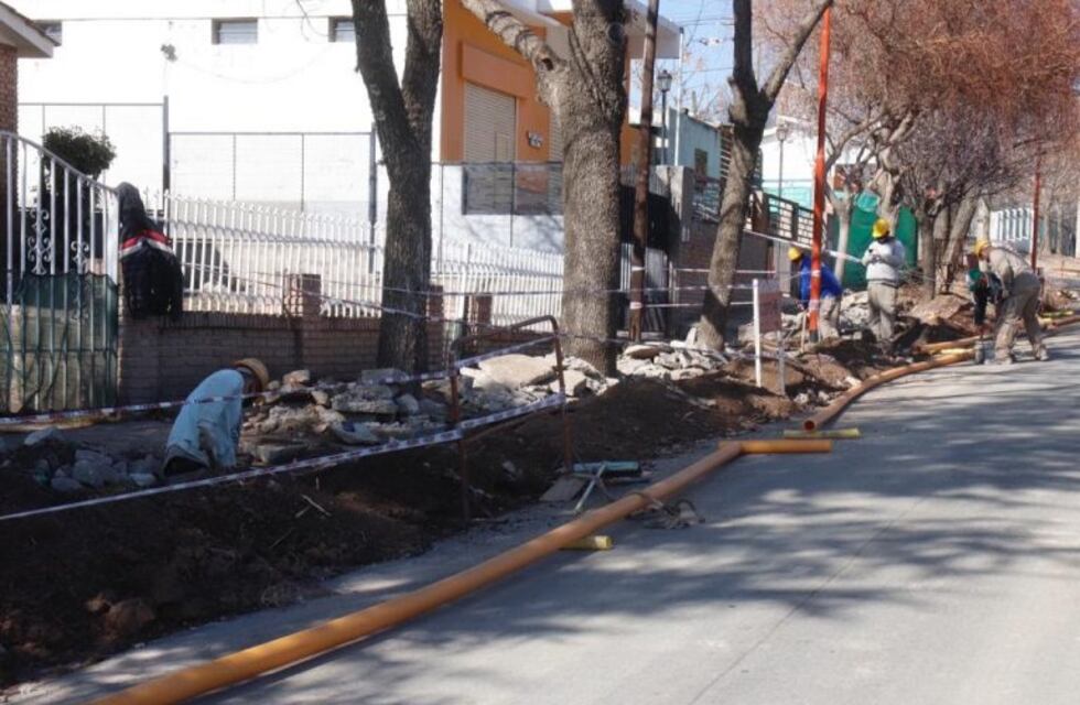Carlos Paz: avanza la obra de gas natural en el sur de la ciudad