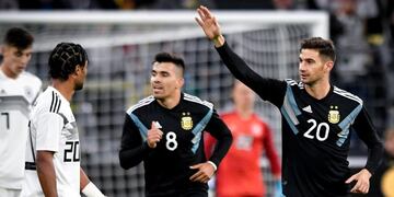 Argentina empató 2-2 ante Alemania en un amistoso en Dortmund\u002E (EFE)
