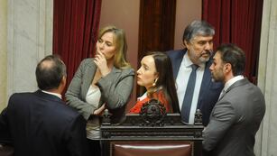 La vicepresidenta Victoria Villarruel no estará presente en la votación de la "ley bases" (Foto: Federico López Claro)