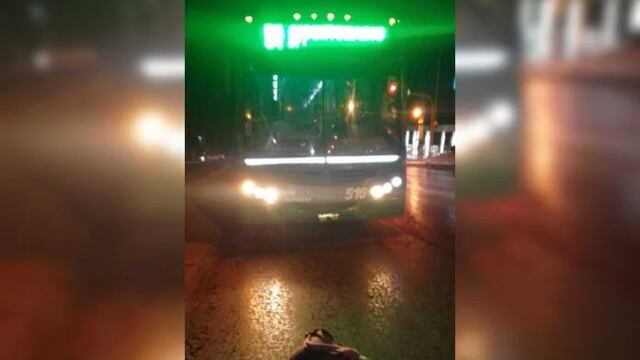 Hombre fue arrollado por un colectivo sobre la avenida Quaranta de Posadas.
