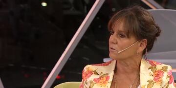 Marina Charpentier durante la entrevista en "El corresponsal".