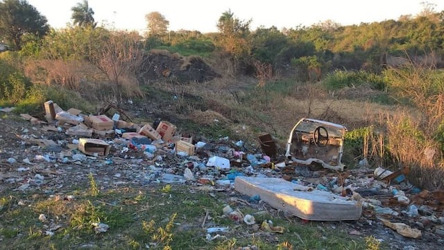 Los microbasurales producen contaminación ambiental y visual