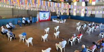 Arce representó al gobierno provincial durante el acto aniversario\u002E