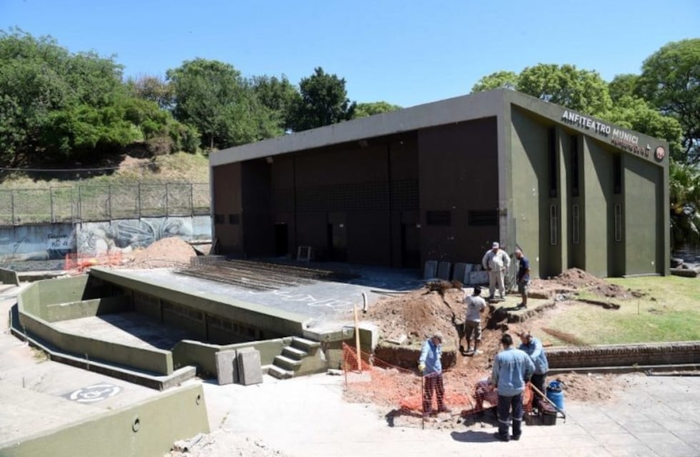 Avanzan las obras de remodelación del Anfiteatro y se van cerrando los primeros espectáculos