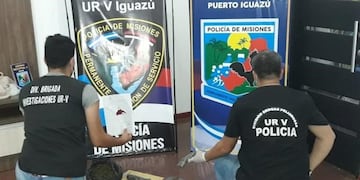 Además de la droga, la policía encontró objetos que serían robados\u002E