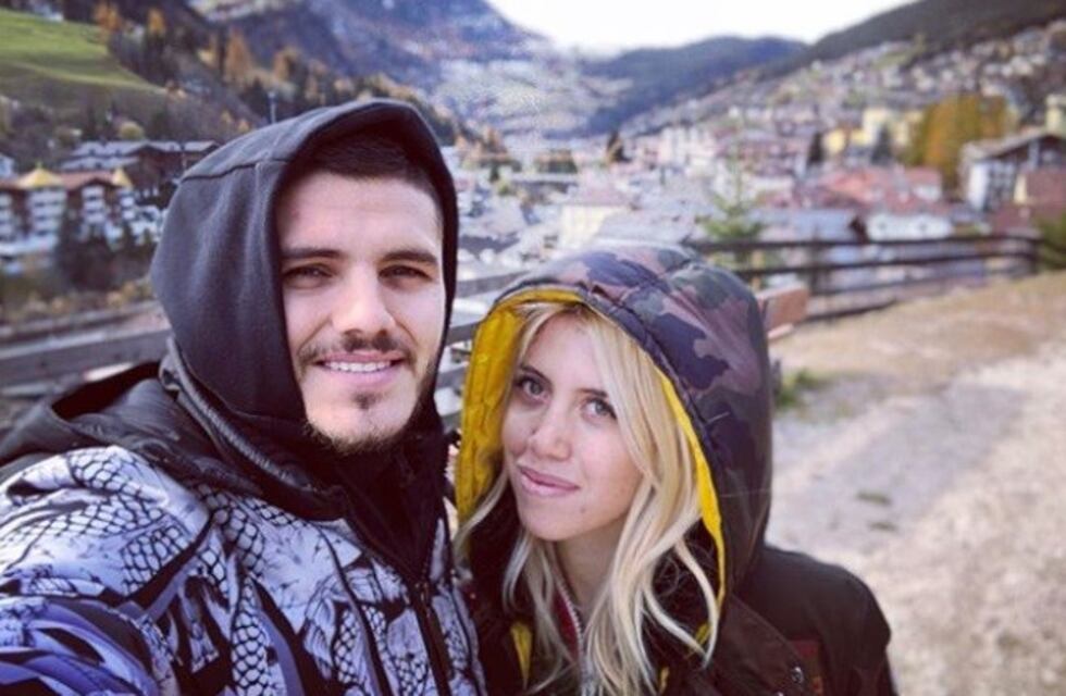 En medio del escándalo con la Selección, Icardi se fue a la montaña