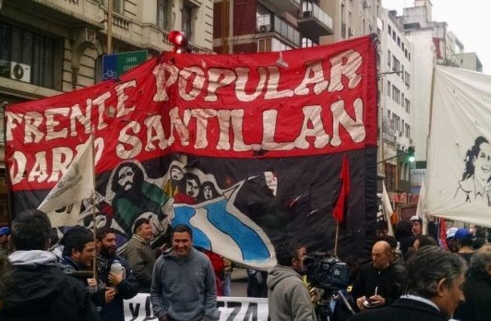 Movilización y corte por Cañada y 27 de Abril