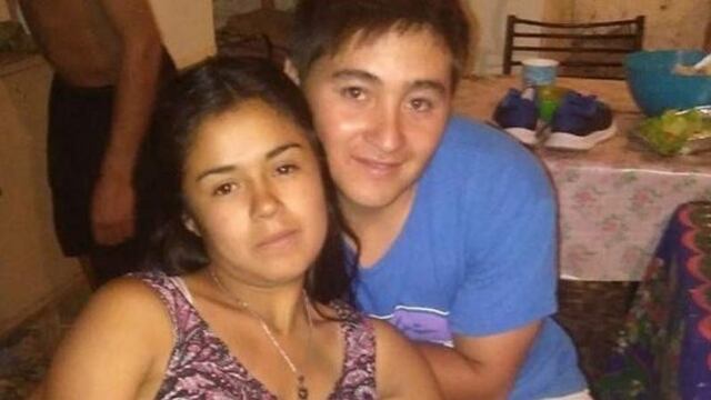 Brenda Requena y su marido, el autor del crimen