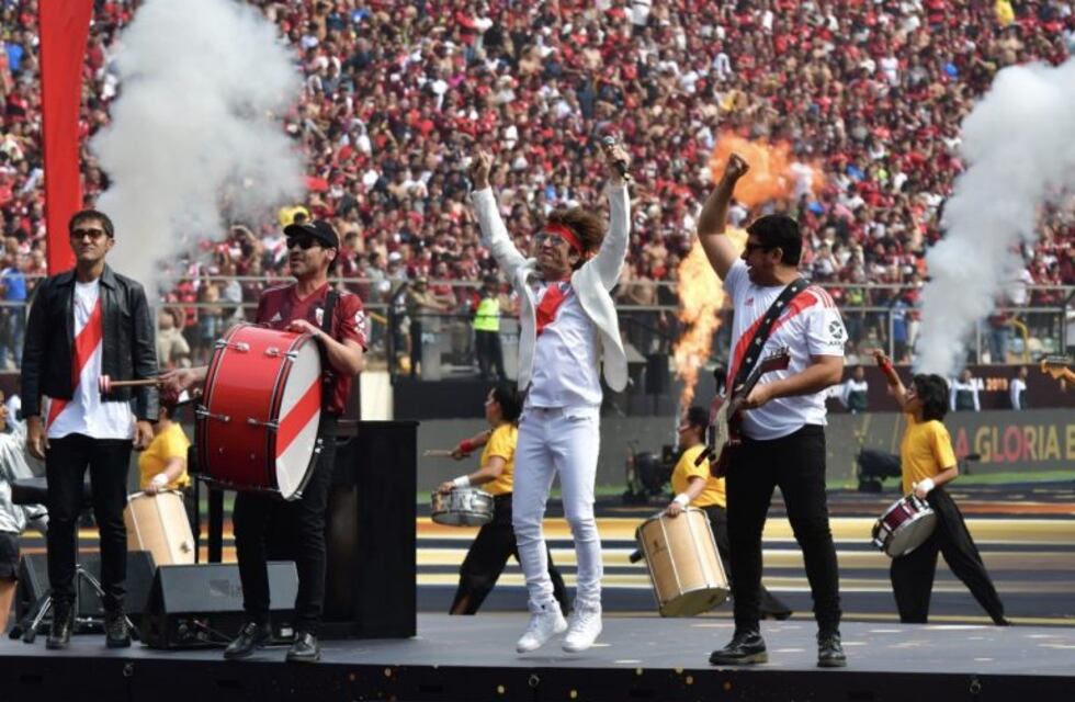 La fiesta de la final de la Copa Libertadores arrancó con una previa a puro show