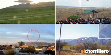 Avistaje de OVNIs en San Luis\u002E