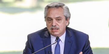 Alberto Fernández (Photo by ESTEBAN COLLAZO / Argentina's Presidency Press Office / AFP)