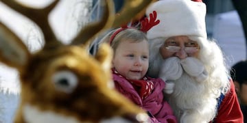 EEUU "autorizó” a Papa Noel a ingresar con sus renos al país