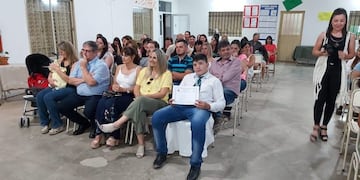 Facundo Luque único egresado en Arroyo de Los Leones