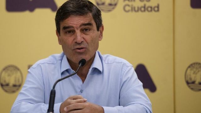 Fernán Quirós, ministro de Salud porteño. (Archivo)