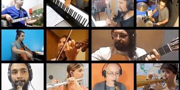 Orquesta San Rafael concierto virtual Fly me to the moon