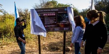 El Municipio inició trabajo de señalética en la zona de Juan Caro