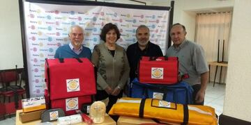Donación del Rotary Club al Hospital Gumersindo Sayago