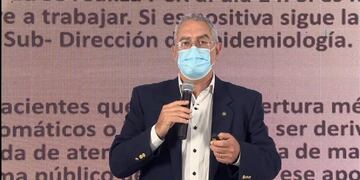 Ministro de Salud de Jujuy, Gustavo Bouhid