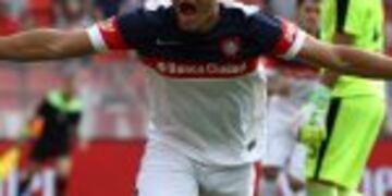 Gonzalo Bergessio no viaja a Brasil para jugar ante Chapecoense.