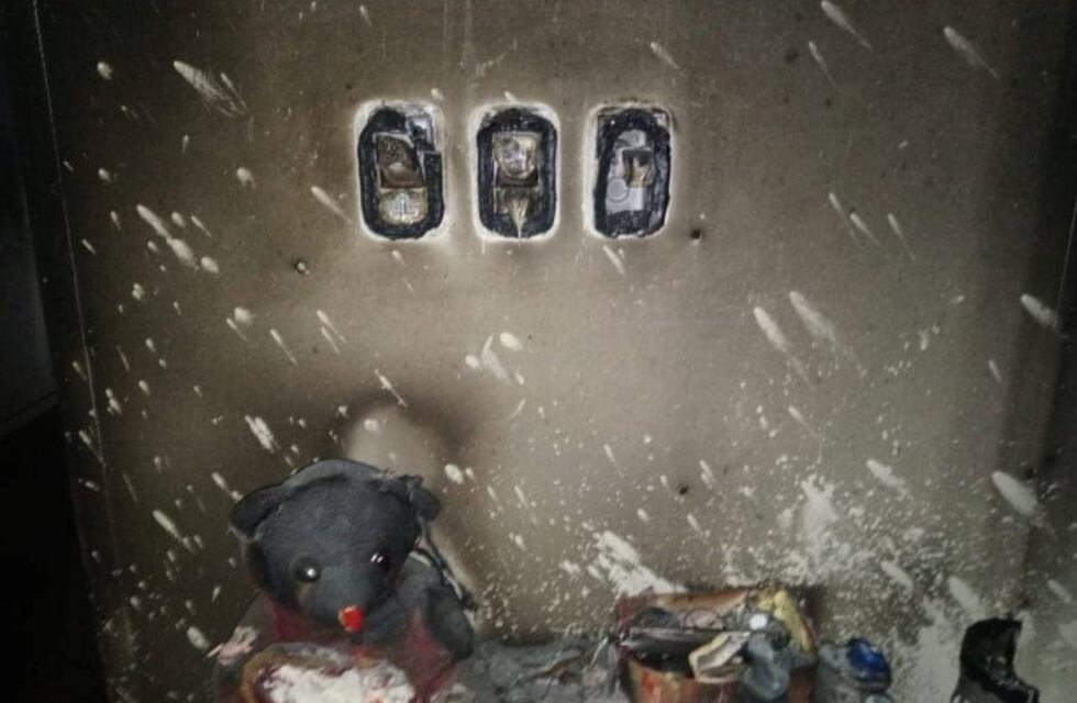 Se incendió una casa en barrio Parque