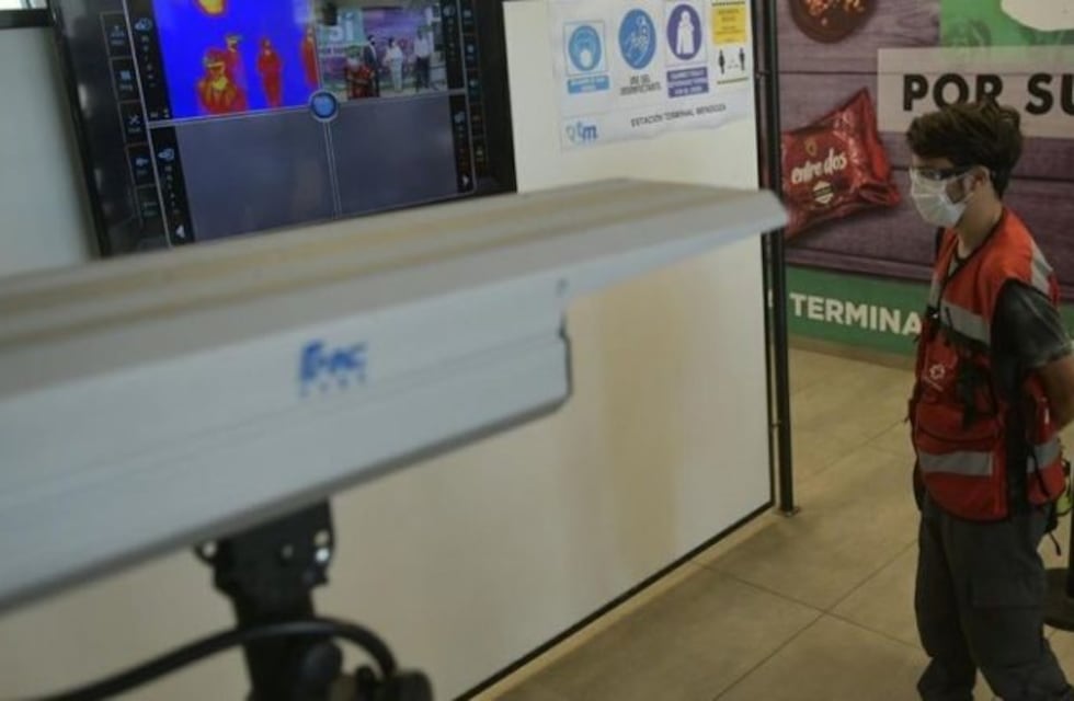 Habilitaron una termo cámara en la Terminal de Mendoza