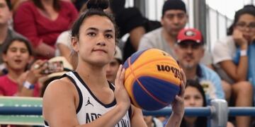 Bronce para Sofía Acevedo en lanzamientos de triples en básquet femenino (Foto: COI)