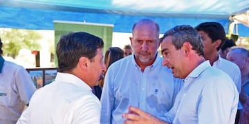 Perotti recorrió junto a Daniel Arroyo una feria itinerante\u002E (Captura de pantalla)