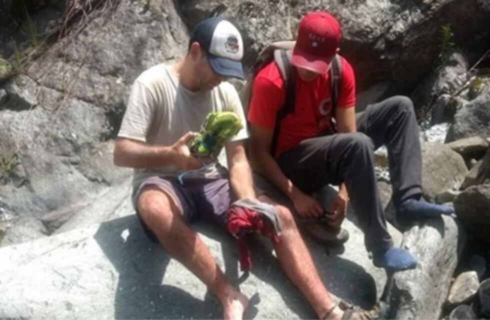 Increíble gesta para rescatar a una familia en el Champaquí