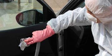 Desde la Muicipalidad se decidió la desinfección de los vehículos utilizados para el transporte de mercaderías\u002E