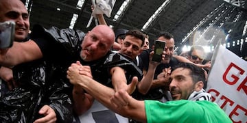 Gianluigi Buffon se despidió de Juventus con un triunfo\u002E