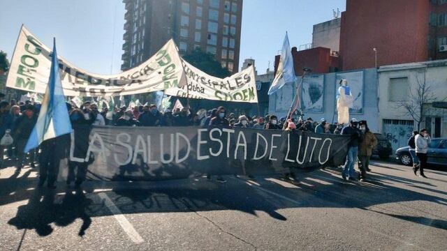 Trabajadores de la Salud volverán a movilizarse en Córdoba.