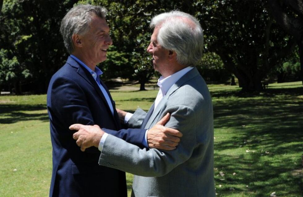 Mensaje a Trump: Macri y Vázquez piden "solución democrática" para Venezuela