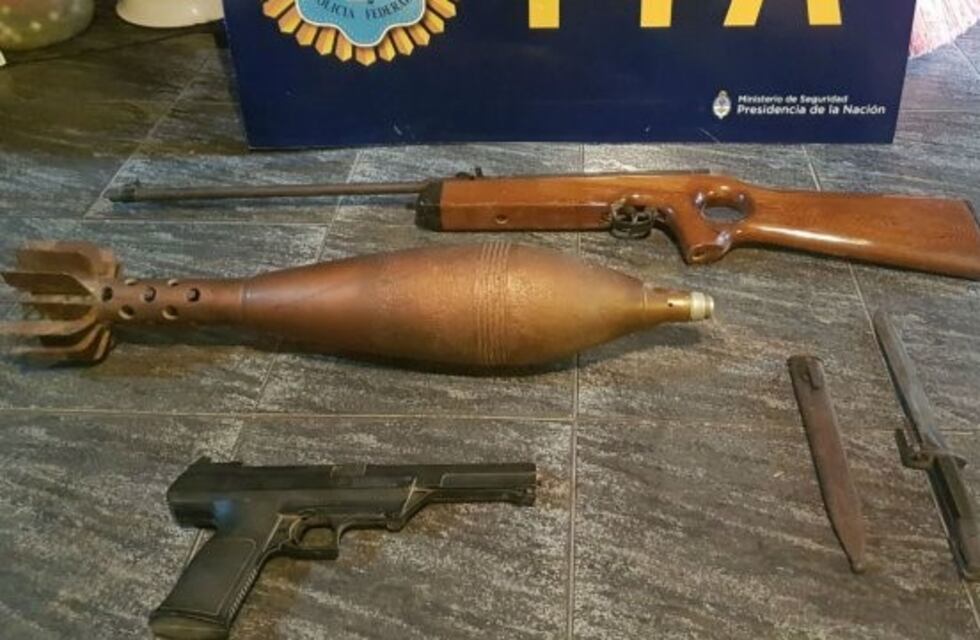 Investigan el origen de una bala de mortero incautada en los allanamientos por el crimen de un menor