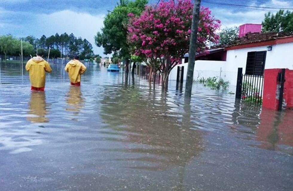Justiniano Posse padeció la peor inundación en más de cien años