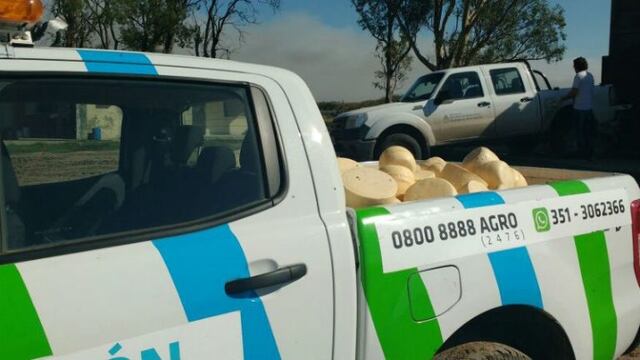 Secuestro de quesos en Laspiur\u002E