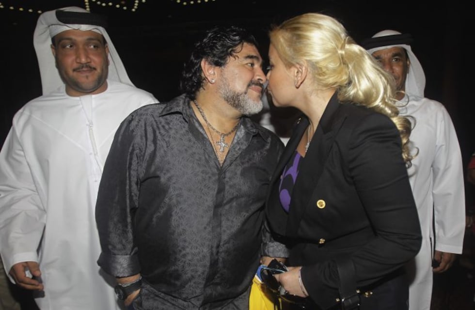 Diego Maradona compartió una foto que confirmaría la reconciliación con Verónica Ojeda