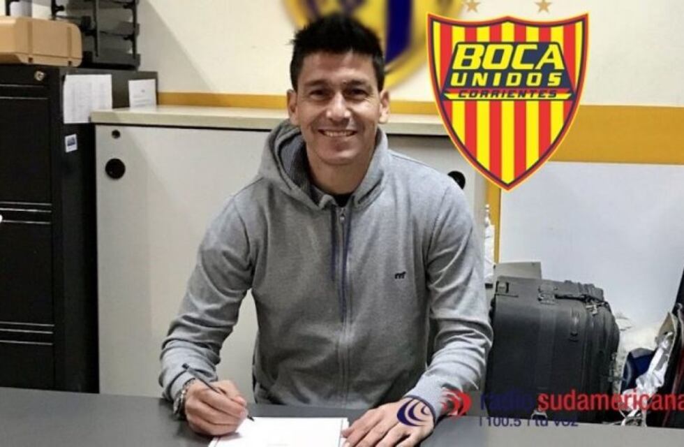 Miguel Caneo firmó con Boca Unidos