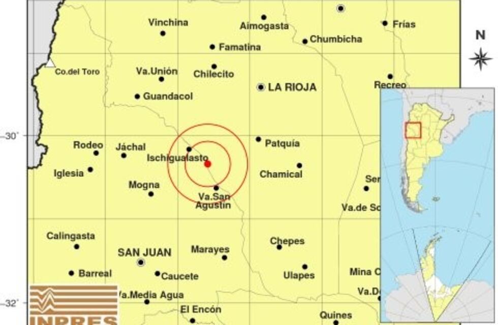 Se sintió en Córdoba un fuerte temblor ocurrido en San Juan