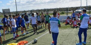 Fútbol en los Juegos de la Patagonia