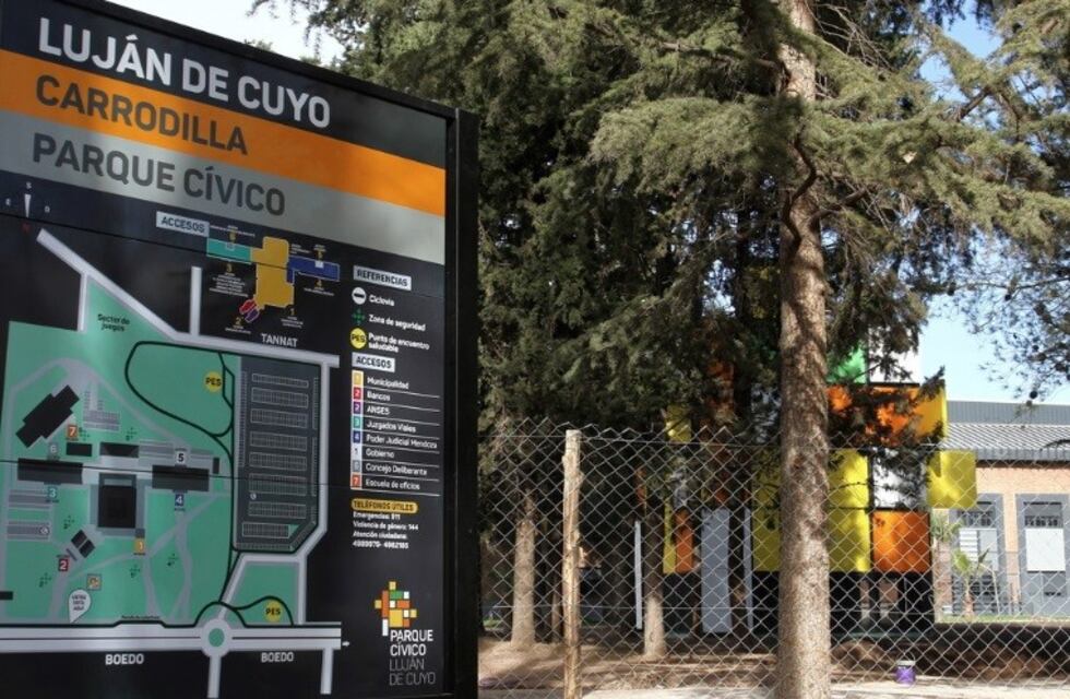 El Parque Cívico de Luján de Cuyo funcionará en octubre
