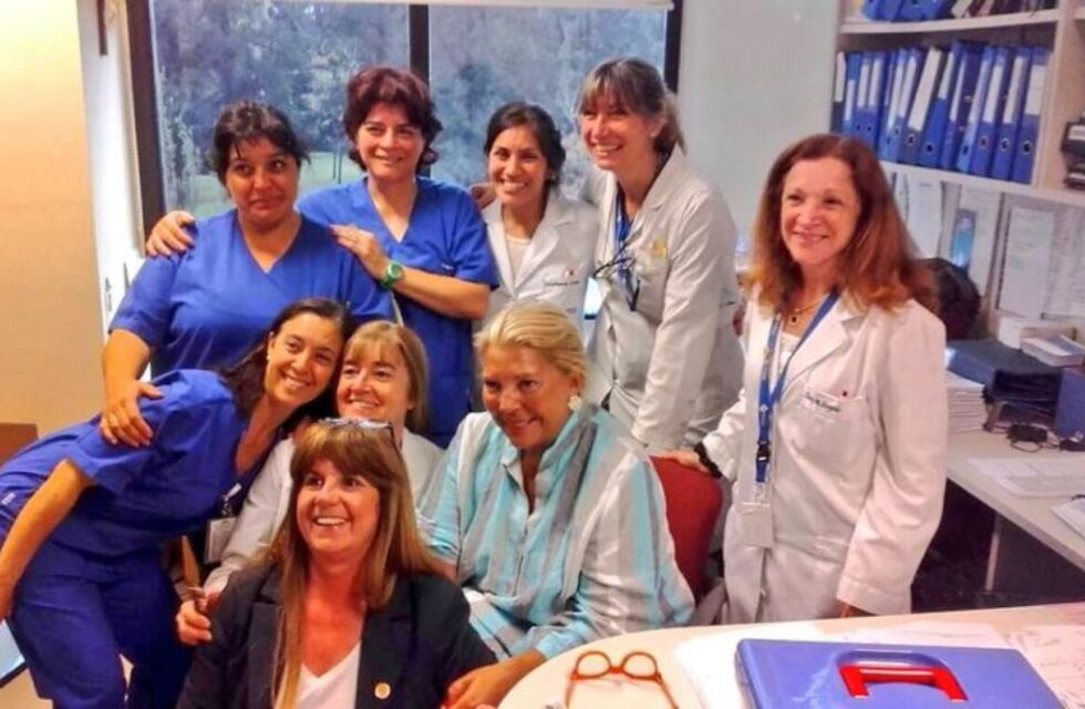 Carrió fue dada de alta y agradeció "las muestras de afecto"