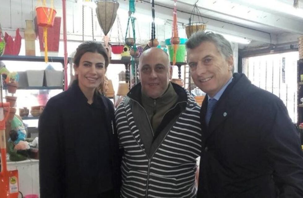 ¿Dejó propina? Sorpresa en un vivero rosarino donde Macri compró flores tras el acto del 20 de junio