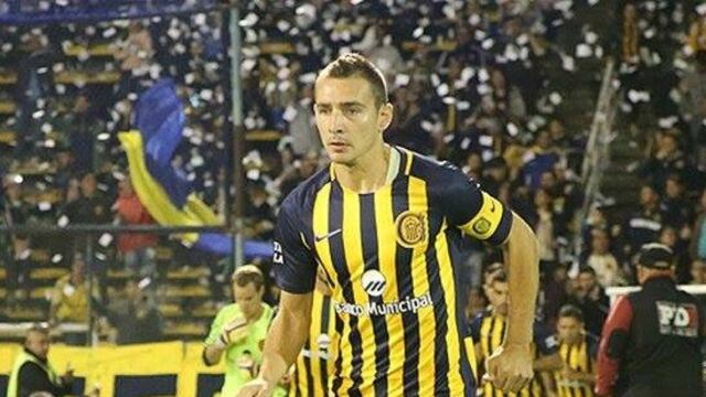 El delantero de Rosario Central, Marco Ruben\u002E