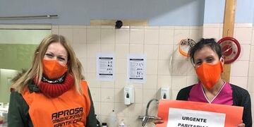 Paro de APROSA por mejoras salariales